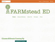 Tablet Screenshot of farmsteaded.com